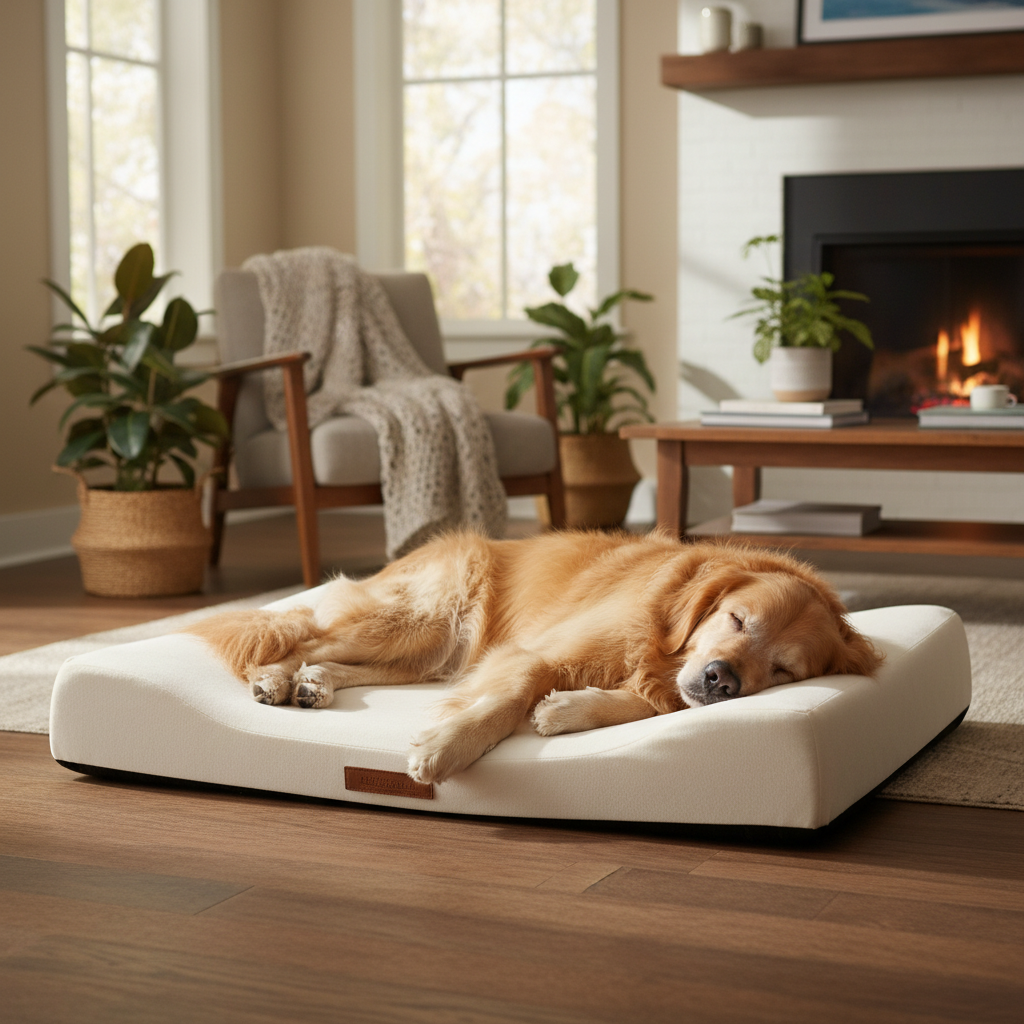 OrthoCloud Memory Foam Dog Bed